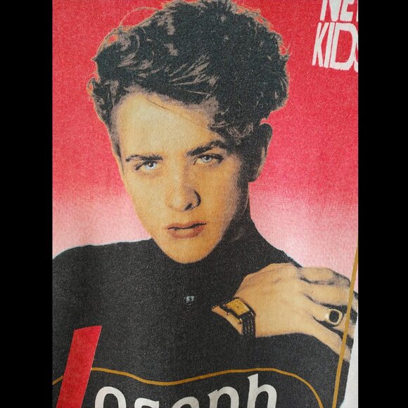 Rare Vintage 90's New Kids On The Block Joey McIntyre T-Shirt Women's Size M - Picture 3 of 8